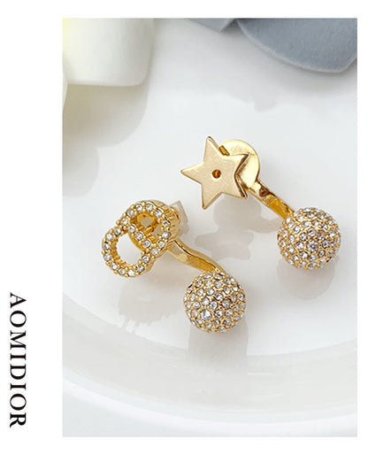 AOMIDIOR女性イヤリング 高級感 気質 精緻 レディーファッション耳飾り CDEH0083