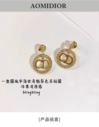 AOMIDIOR女性イヤリング 高級感 気質 精緻 レディーファッション耳飾り CDEH0086