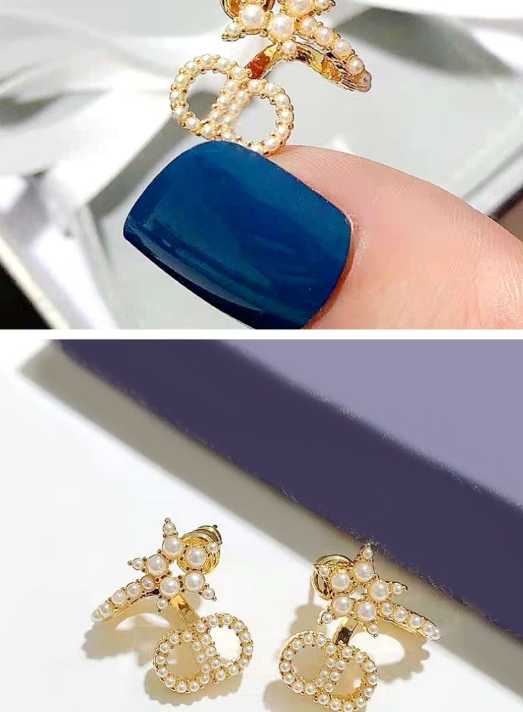 AOMIDIORレディーファッション高級感耳飾り 気質 精緻女性イヤリング EH0110