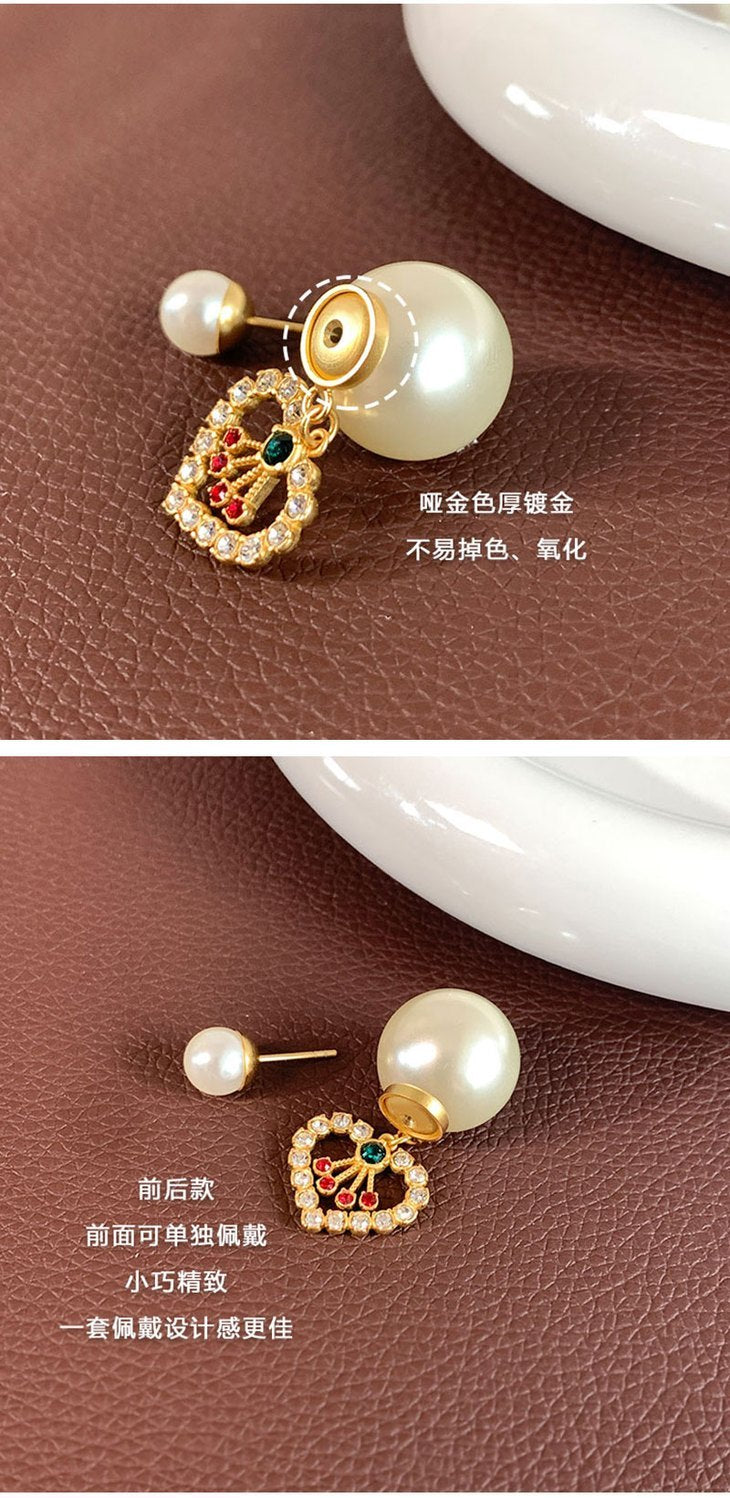 AOMIDIORレディーファッション高級感耳飾り 気質 精緻女性イヤリング EH0092