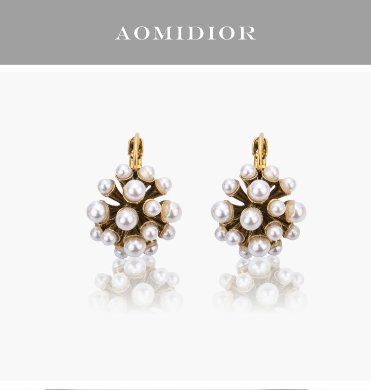AOMIDIORレディーファッション高級感耳飾り 気質 精緻女性イヤリング EH0150
