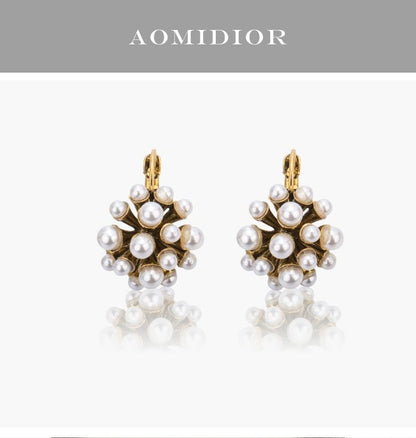 AOMIDIORレディーファッション高級感耳飾り 気質 精緻女性イヤリング EH0150