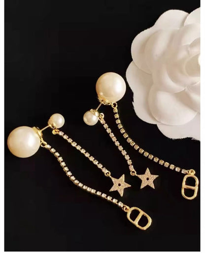 AOMIDIORレディーファッション高級感耳飾り 気質 精緻女性イヤリング EH0108