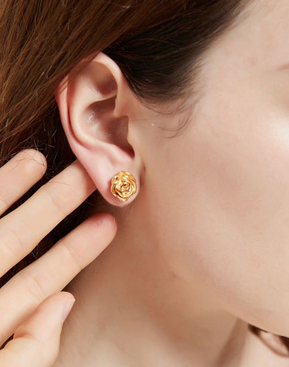 AOMIDIORレディーファッション高級感耳飾り 気質 精緻女性イヤリング EH0140