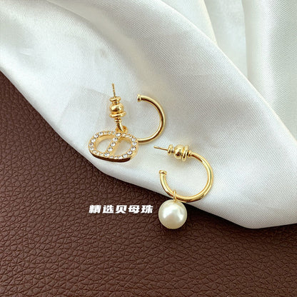 AOMIDIOR女性イヤリング 高級感 気質 精緻 レディーファッション耳飾り CDEH0093