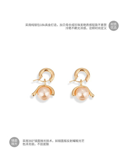 AOMIDIORレディーファッション高級感耳飾り 気質 精緻女性イヤリング EH0132