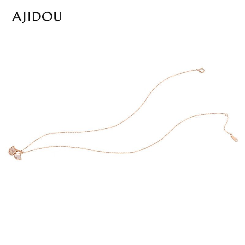 AJIDOU925シルバー優雅スタイリッシュネックレス贈り物