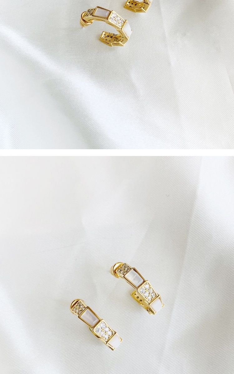 AOMIDIORレディーファッション高級感耳飾り 気質 精緻女性イヤリング EH0093