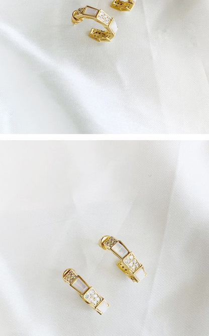 AOMIDIORレディーファッション高級感耳飾り 気質 精緻女性イヤリング EH0093