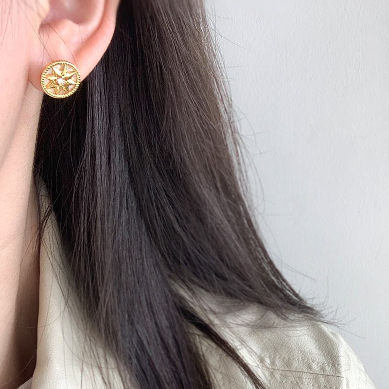 AOMIDIORレディーファッション高級感耳飾り 気質 精緻女性イヤリング EH0135