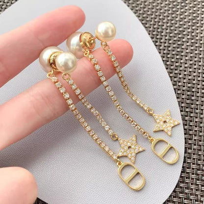 AOMIDIORレディーファッション高級感耳飾り 気質 精緻女性イヤリング EH0108