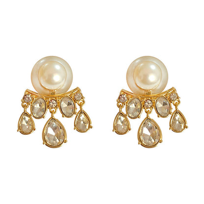 AOMIDIORレディーファッション高級感耳飾り 気質 精緻女性イヤリング EH0144