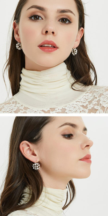 AOMIDIORレディーファッション高級感耳飾り 気質 精緻女性イヤリング EH0150