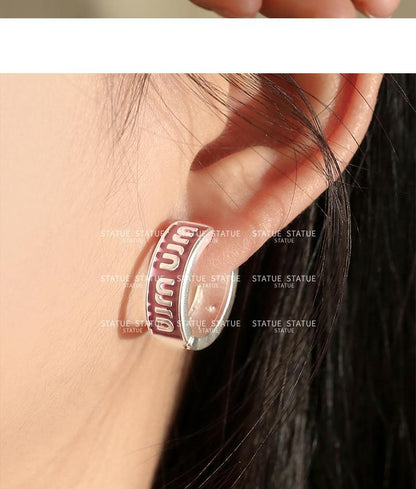 MiuMiu レディーファッション高級感耳飾り 気質 精緻女性イヤリング EH0168