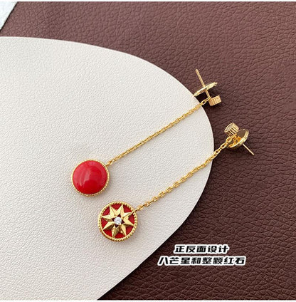 AOMIDIORレディーファッション高級感耳飾り 気質 精緻女性イヤリング EH0124