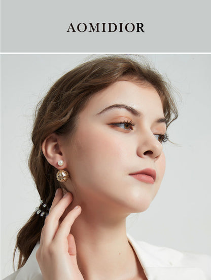 AOMIDIORレディーファッション高級感耳飾り 気質 精緻女性イヤリング EH0129
