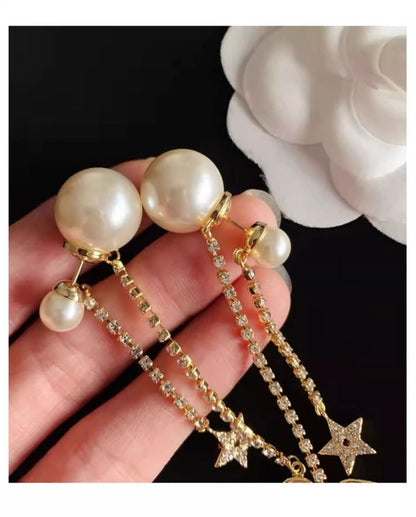 AOMIDIORレディーファッション高級感耳飾り 気質 精緻女性イヤリング EH0108