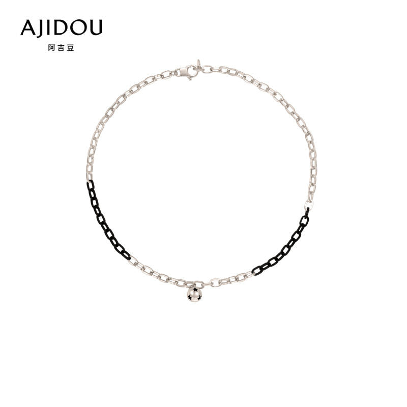 AJIDOU消えたサーカス小円球ネックレス細チェーンシンプルネックチェーン贈り物