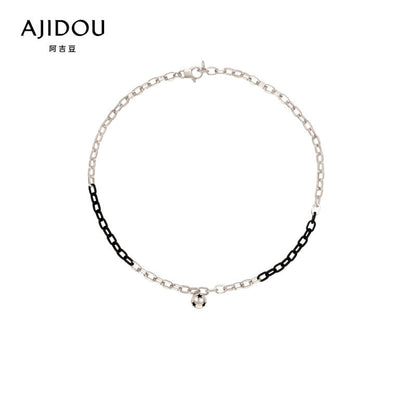 AJIDOU消えたサーカス小円球ネックレス細チェーンシンプルネックチェーン贈り物