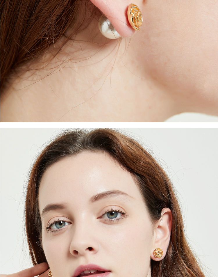AOMIDIORレディーファッション高級感耳飾り 気質 精緻女性イヤリング EH0140