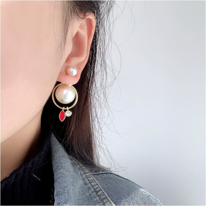 AOMIDIOR女性イヤリング 高級感 気質 精緻 レディーファッション耳飾り CDEH0002