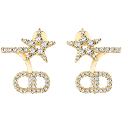 AOMIDIORレディーファッション高級感耳飾り 気質 精緻女性イヤリング EH0110