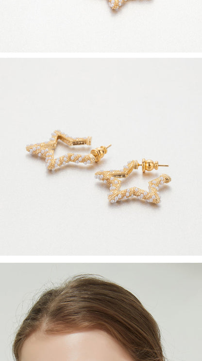 AOMIDIORレディーファッション高級感耳飾り 気質 精緻女性イヤリング EH0142