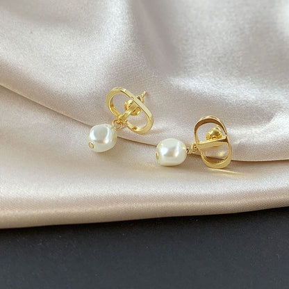 AOMIDIOR女性イヤリング 高級感 気質 精緻 レディーファッション耳飾り CDEH0097