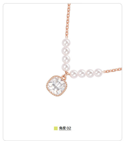 AJIDOU925シルバー優雅スタイリッシュなネックレス贈り物