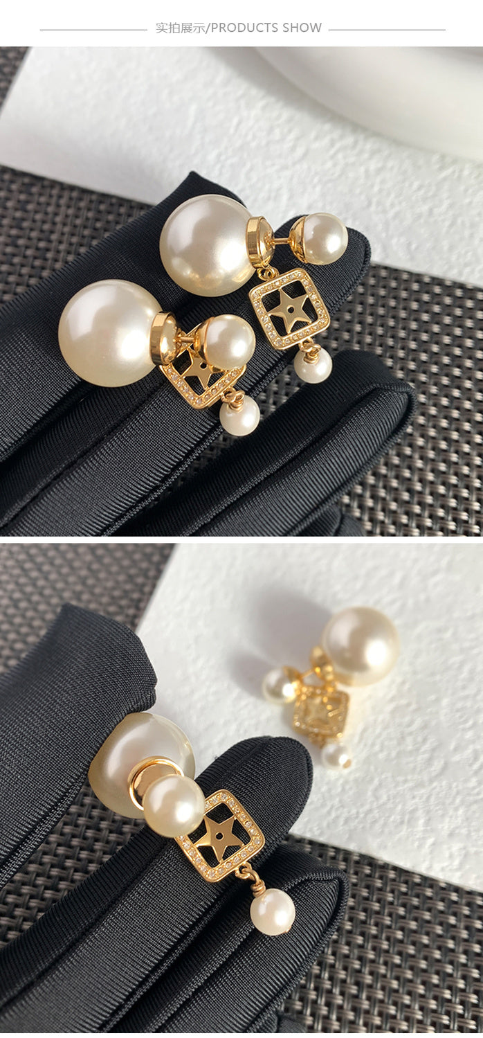 AOMIDIORレディーファッション高級感耳飾り 気質 精緻女性イヤリング EH0145