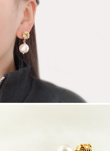 AOMIDIORレディーファッション高級感耳飾り 気質 精緻女性イヤリング EH0128