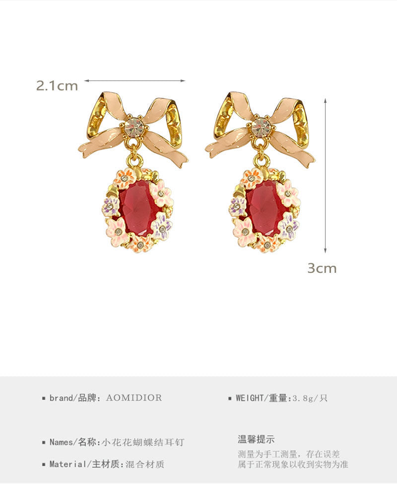 AOMIDIORレディーファッション高級感耳飾り 気質 精緻女性イヤリング EH0094