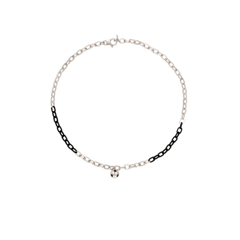 AJIDOU消えたサーカス小円球ネックレス細チェーンシンプルネックチェーン贈り物