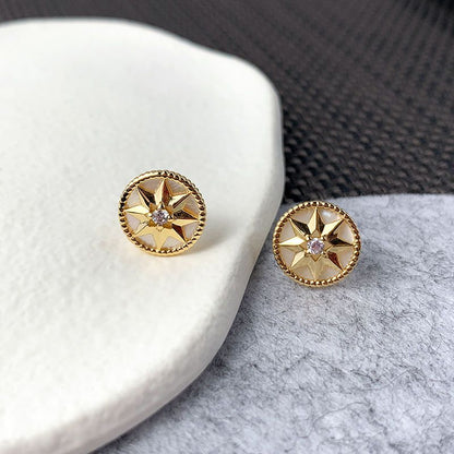 AOMIDIORレディーファッション高級感耳飾り 気質 精緻女性イヤリング EH0097