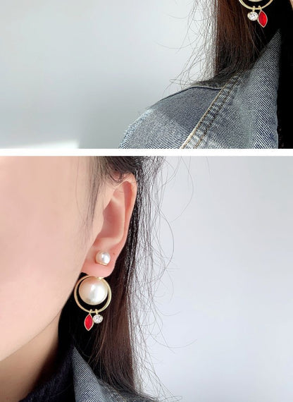 AOMIDIOR女性イヤリング 高級感 気質 精緻 レディーファッション耳飾り CDEH0002