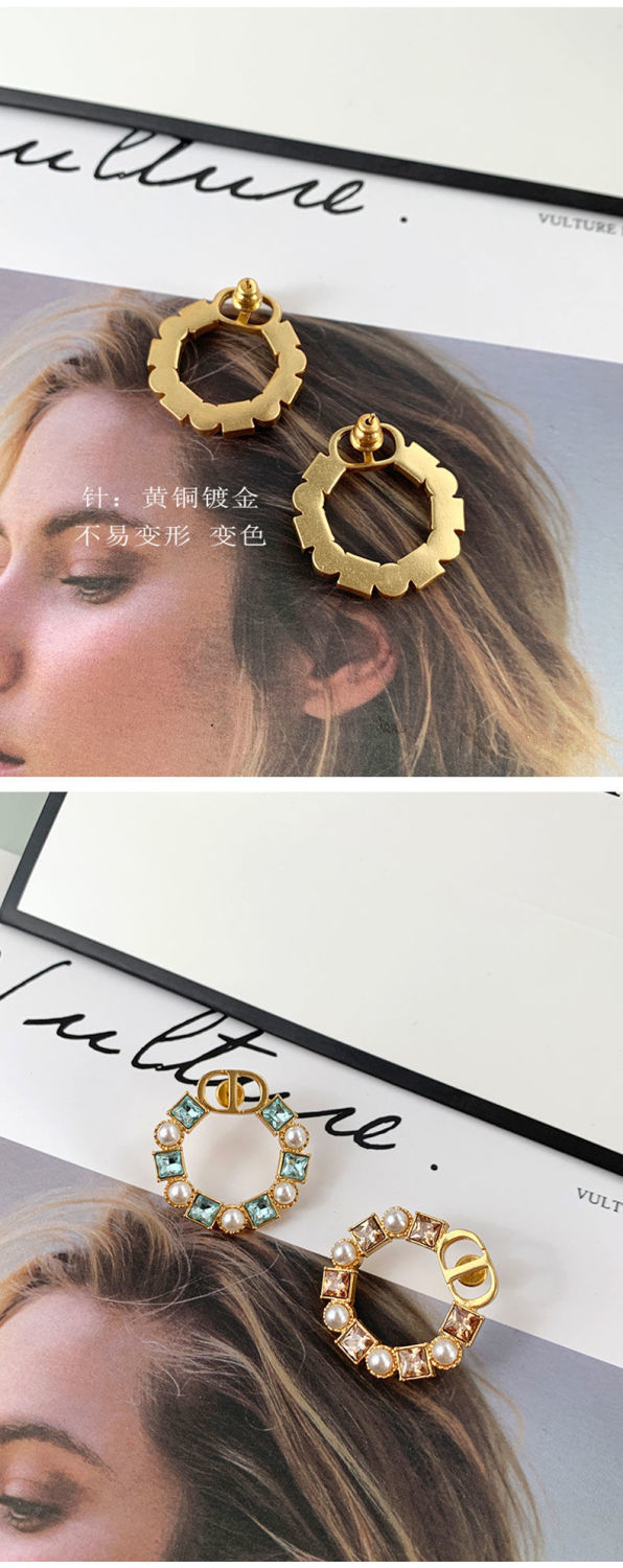 AOMIDIORレディーファッション高級感耳飾り 気質 精緻女性イヤリング EH0091