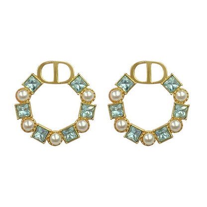 AOMIDIORレディーファッション高級感耳飾り 気質 精緻女性イヤリング EH0091