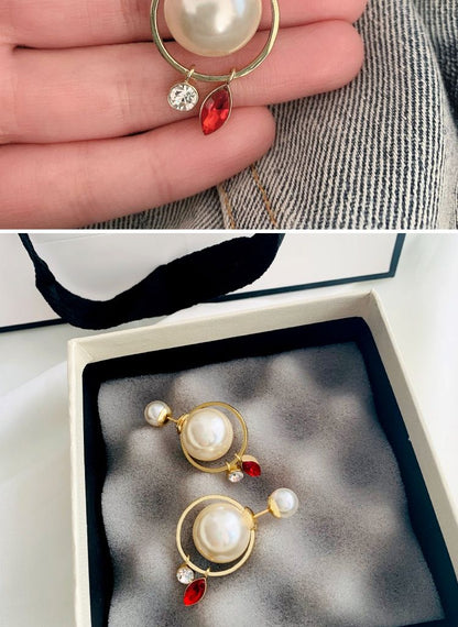 AOMIDIOR女性イヤリング 高級感 気質 精緻 レディーファッション耳飾り CDEH0002