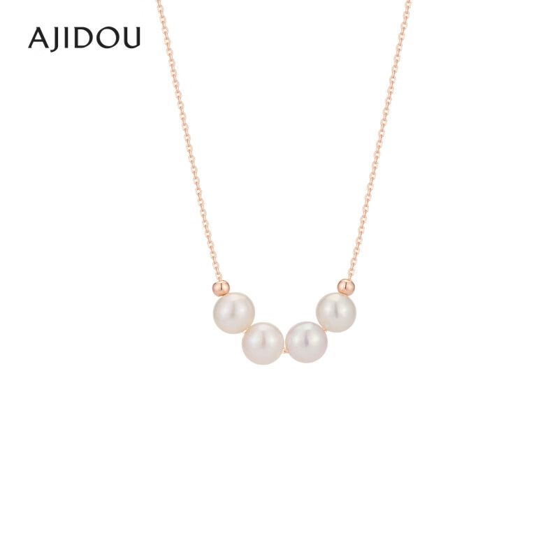 AJIDOU真珠シリーズ925シルバー優雅気品ネックレス彼女プレゼント