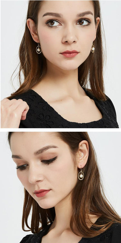 AOMIDIORレディーファッション高級感耳飾り 気質 精緻女性イヤリング EH0101