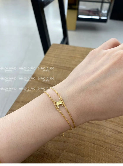 Celine 人気ファッションアクセサリー  高級感 気質 女性ブレスレット  鎖骨チェーンネックレス NNXL0242