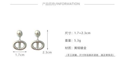 AOMIDIOR女性イヤリング 高級感 気質 精緻 レディーファッション耳飾り CDEH0084