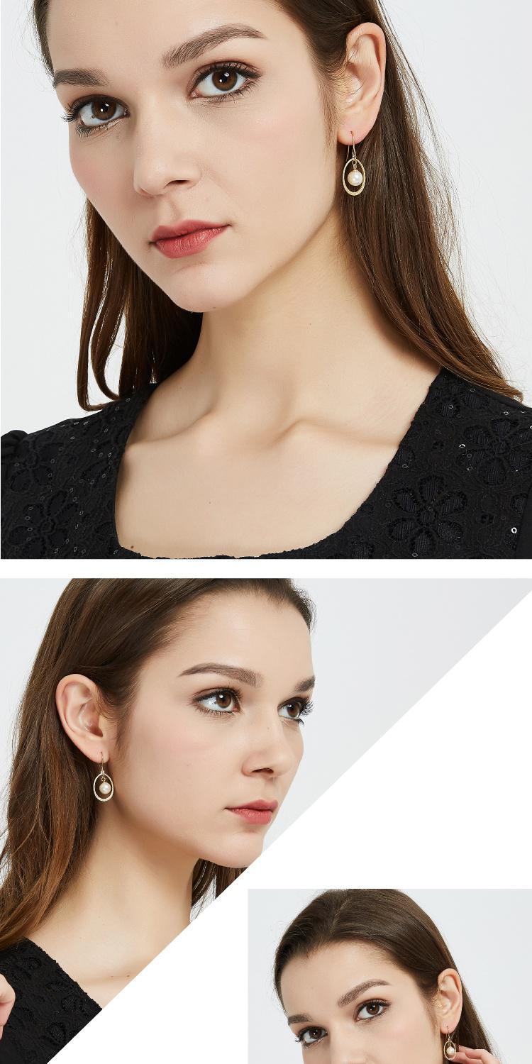 AOMIDIORレディーファッション高級感耳飾り 気質 精緻女性イヤリング EH0101