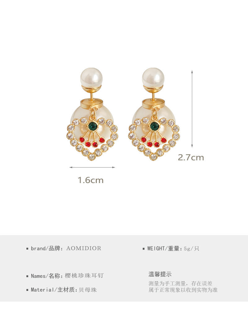 AOMIDIORレディーファッション高級感耳飾り 気質 精緻女性イヤリング EH0092