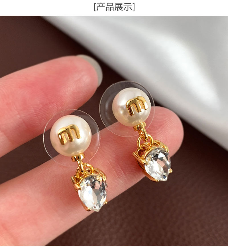 AOMIDIORレディーファッション高級感耳飾り 気質 精緻女性イヤリング EH0090