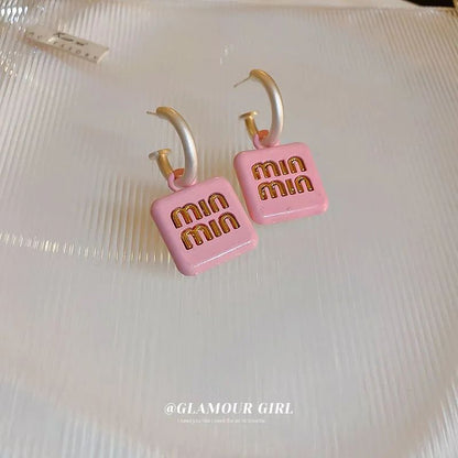 MiuMiu レディーファッション高級感耳飾り 気質 精緻女性イヤリング EH0191