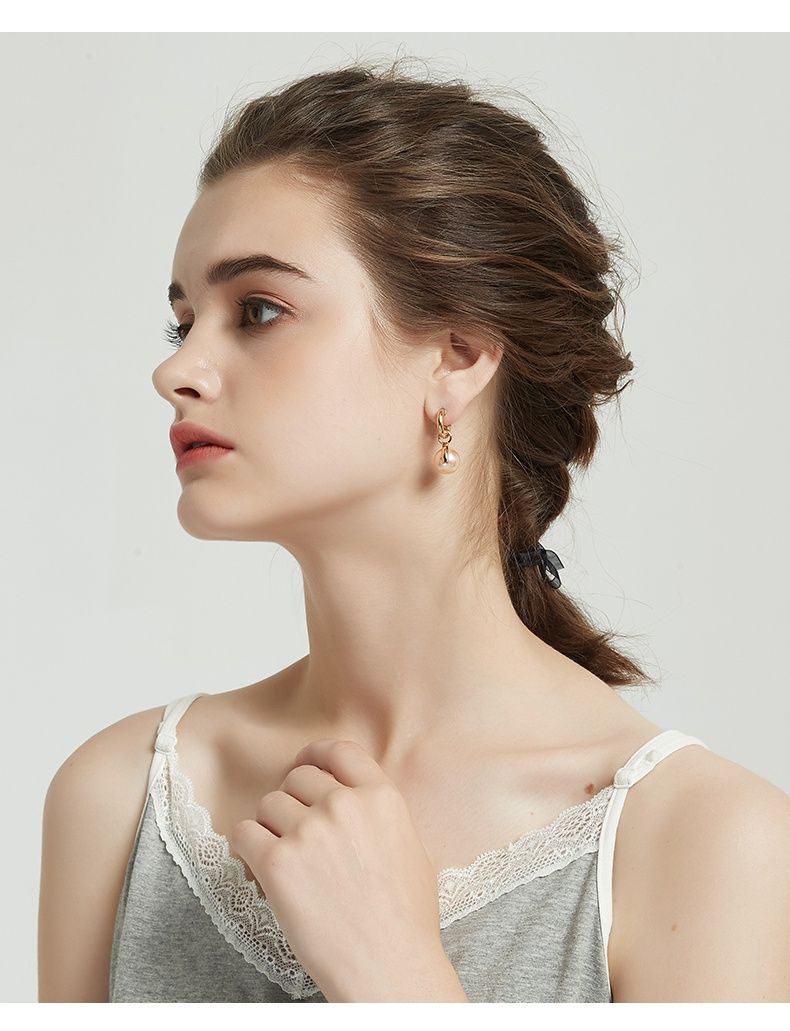 AOMIDIORレディーファッション高級感耳飾り 気質 精緻女性イヤリング EH0132