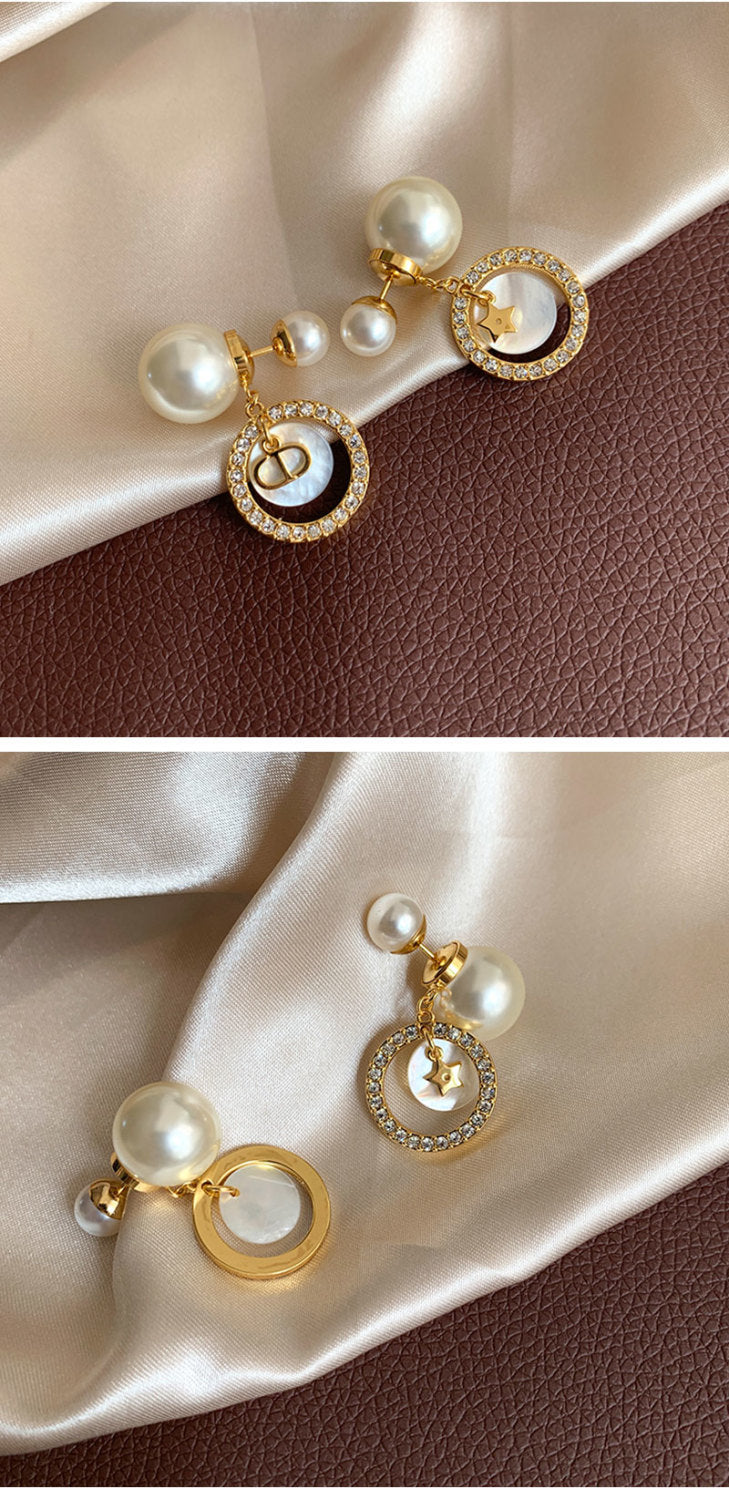 AOMIDIOR女性イヤリング 高級感 気質 精緻 レディーファッション耳飾り CDEH0076