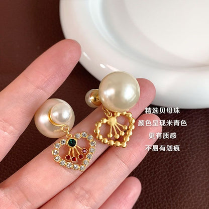 AOMIDIORレディーファッション高級感耳飾り 気質 精緻女性イヤリング EH0092