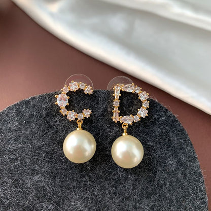 AOMIDIOR女性イヤリング 高級感 気質 精緻 レディーファッション耳飾り CDEH0098